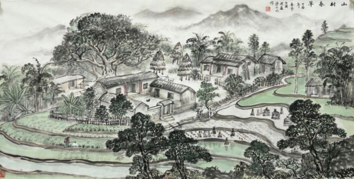 蔡文明:繪畫創(chuàng)作中的鄉(xiāng)土敘事與時代精神2103.png