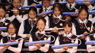 金秋笛韻 禮贊華章 安寧中學(xué)初中部器樂合奏比賽圓滿落幕650.png